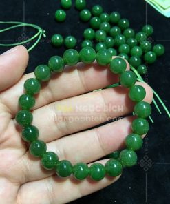 Vòng Tay Ngọc Bích 8mm VVIP (VNB-VT314-1) 19 Vòng Tay Ngọc Bích 8mm VVIP (VNB-VT314-1)