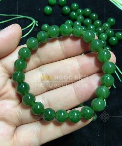 Vòng Tay Ngọc Bích 8mm VVIP (VNB-VT314-1)