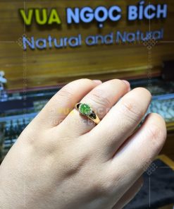 Nhẫn Ngọc Bích Nephrite Jade (VNB-NN155) 20 Nhẫn Ngọc Bích Nephrite Jade (VNB-NN155)