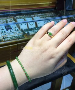 Nhẫn Ngọc Bích Nephrite Jade (VNB-NN155)