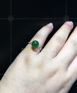 Nhẫn Ngọc Bích Nephrite Jade VIP (VNB-NN159)