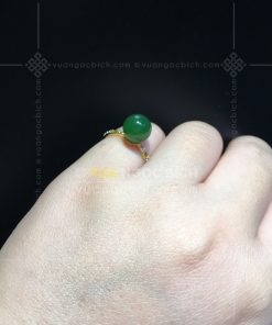 Nhẫn Ngọc Bích Nephrite Jade VIP (VNB-NN159)