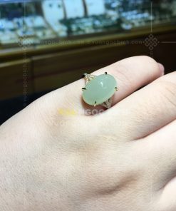 Nhẫn Ngọc Bích Trắng Nephrite Jade (VNB-NN166) 22 Nhẫn Ngọc Bích Trắng Nephrite Jade (VNB-NN166)