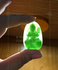 Phật Bản Mệnh Phổ Hiền Bồ Tát Ngọc Bích Nephrite Jade (VNB-MD094-7) 16 Phật Bản Mệnh Phổ Hiền Bồ Tát Ngọc Bích Nephrite Jade (VNB-MD094-7)