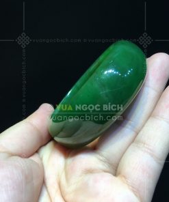 Vòng Tay Ngọc Bích Bản Liền VVIP Ni 50 (VNB-VT108)