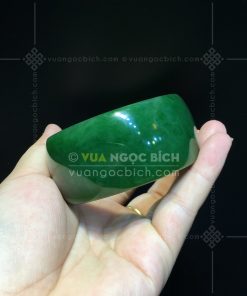 Vòng Tay Ngọc Bích Bản Liền VVIP Ni 58 (VNB-VT109)