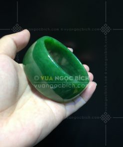 Vòng Tay Ngọc Bích Bản Liền VVIP Ni 58 (VNB-VT109)