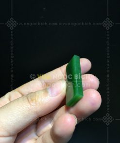 Mặt Đá Ngọc Bích Hình Chữ Nhật Khắc Chữ Thuận Buồn Xuôi Gió (VNB-MD346)