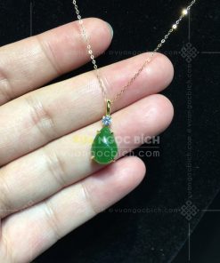 Mặt Dây Ngọc Bích Giọt Nước (VNB-MD373) 15 Mặt Dây Ngọc Bích Giọt Nước (VNB-MD373)