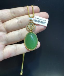 Mặt Dây Ngọc Bích Nephrite Jade (VNB-MD344) 15 Mặt Dây Ngọc Bích Nephrite Jade (VNB-MD344)