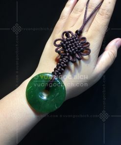Mặt Đồng Điếu Ngọc Bích Nephrite Jade (VNB-MD008-2) 16 Mặt Đồng Điếu Ngọc Bích Nephrite Jade (VNB-MD008-2)