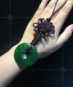 Mặt Đồng Điếu Ngọc Bích Nephrite Jade (VNB-MD008-2) 14 Mặt Đồng Điếu Ngọc Bích Nephrite Jade (VNB-MD008-2)