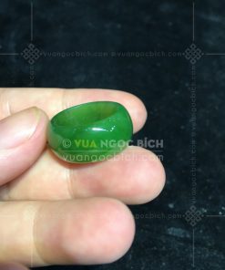 Nhẫn Bầu Ngọc Bích Nephrite Jade VIP (VNB-NN030-3)