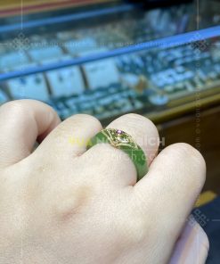 Nhẫn Ngọc Bích Nephrite Jade (VNB-NN030-4)