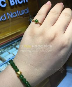 Nhẫn Ngọc Bích Nephrite Jade (VNB-NN162)