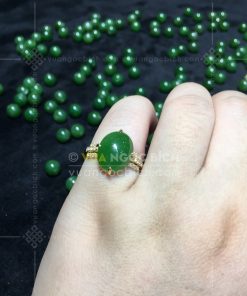 Nhẫn Ngọc Bích Nephrite Jade (VNB-NN167)