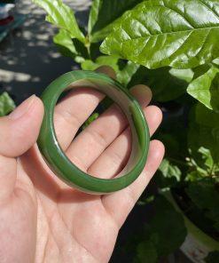 Vòng Tay Ngọc Bích Bản Liền Khối VIP Ni 54 (VNB-VT261) 20 Vòng Tay Ngọc Bích Bản Liền Khối VIP Ni 54 (VNB-VT261)