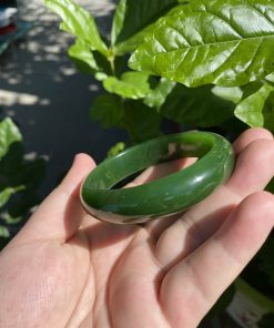 Vòng Tay Ngọc Bích Bản Liền Khối VIP Ni 54 (VNB-VT261)