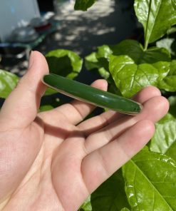 Vòng Tay Ngọc Bích Bản Liền Khối VIP Ni 55 (VNB-VT260)