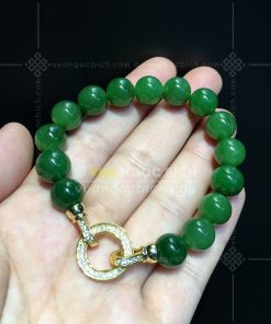 Vòng Tay Ngọc Bích Nephrite Jade 10mm VVIP (VNB-VT050-1) 27 Vòng Tay Ngọc Bích Nephrite Jade 10mm VVIP (VNB-VT050-1)