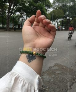 Vòng Tay Ngọc Bích Nephrite Jade 6mm VIP (VNB-VT043-2)