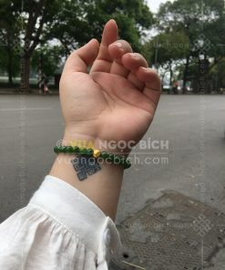 Vòng Tay Ngọc Bích Nephrite Jade 6mm VIP (VNB-VT043-2)