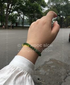 Vòng Tay Ngọc Bích Nephrite Jade 6mm VIP (VNB-VT043-2)