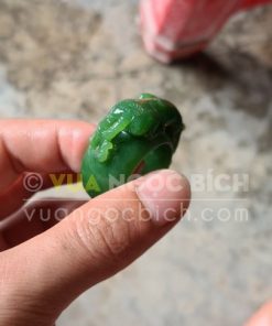 Nhẫn Ngọc Bích Bản Liền Khối Chạm Hổ Gầm VVIP (VNB-NN178) 4