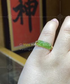 Nhẫn Ngọc Bích Nephrite Jade (VNB-NN189-2) 35 Nhẫn Ngọc Bích Nephrite Jade (VNB-NN189-2) 7