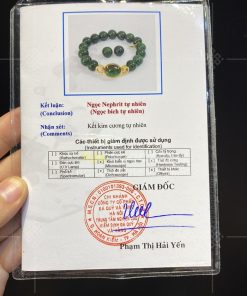 Mặt Dây Ngọc Bích Mắt Mèo Kết Kim Cương (VNB-MD420) 29 Mặt Dây Ngọc Bích Mắt Mèo Kết Kim Cương (VNB-MD420) 1