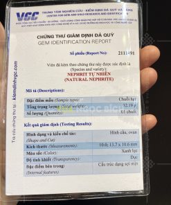 Mặt Dây Ngọc Bích Mắt Mèo Kết Kim Cương (VNB-MD420) 30 Mặt Dây Ngọc Bích Mắt Mèo Kết Kim Cương (VNB-MD420) 2