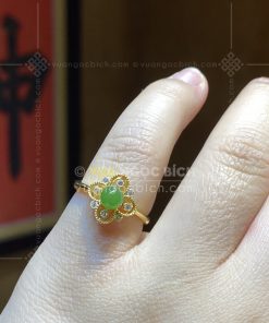 Nhẫn Ngọc Bích Nephrite Jade (VNB-NN186)