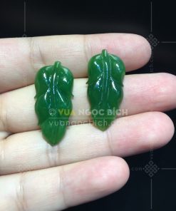 Mặt Dây Chiếc Lá Ngọc Bích (VNB-MD414)
