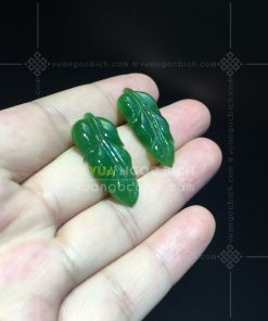 Mặt Dây Chiếc Lá Ngọc Bích (VNB-MD414)