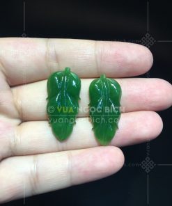 Mặt Dây Chiếc Lá Ngọc Bích (VNB-MD414)