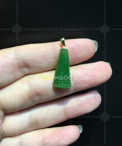Mặt Dây Ngọc Bích Nephrite Jade (VNB-MD085-1) 14 Mặt Dây Ngọc Bích Nephrite Jade (VNB-MD085-1)