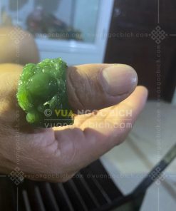 Nhẫn Càn Long Ngọc Bích Chạm Rồng VVIP (VNB-NN183)