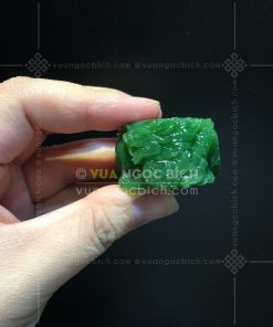 Nhẫn Càn Long Ngọc Bích Chạm Rồng VVIP (VNB-NN183)