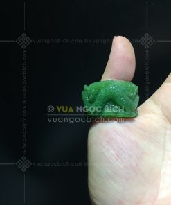 Nhẫn Càn Long Ngọc Bích Chạm Rồng VVIP (VNB-NN183)