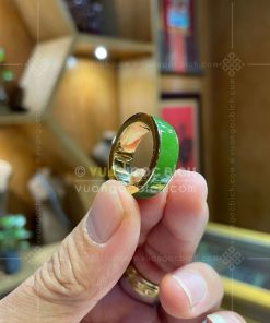 Nhẫn Càn Long Ngọc Bích (VNB-NN049-7)