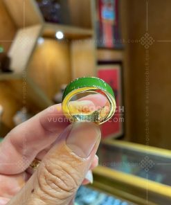 Nhẫn Càn Long Ngọc Bích (VNB-NN049-7)