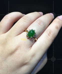 Nhẫn Ngọc Bích Nephite Jade (VNB-NN163)