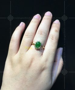 Nhẫn Ngọc Bích Nephite Jade (VNB-NN163)