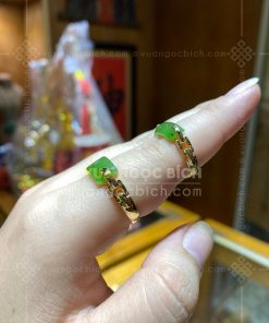 Nhẫn Ngọc Bích Nephrite Jade (VNB-NN189-2) 24 Nhẫn Ngọc Bích Nephrite Jade (VNB-NN189-2)
