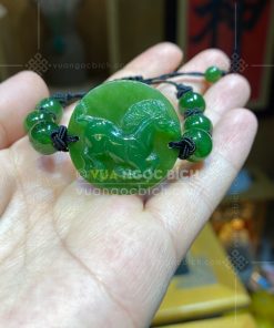 Vòng Tay Ngọc Bích Nephrite Jade (VNB-VT422-1) 30 Vòng Tay Ngọc Bích Nephrite Jade (VNB-VT422-1)