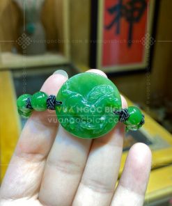 Vòng Tay Ngọc Bích Nephrite Jade (VNB-VT422-1) 32 Vòng Tay Ngọc Bích Nephrite Jade (VNB-VT422-1)