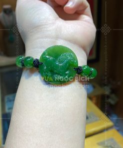 Vòng Tay Ngọc Bích Nephrite Jade (VNB-VT422-1) 29 Vòng Tay Ngọc Bích Nephrite Jade (VNB-VT422-1)