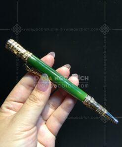 Bút Ngọc Bích Nephrite Jade (VNB-VPPT023)