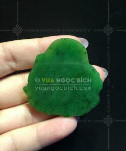 Mặt Dây Di Lạc Ngọc Bích (VNB-MD410)