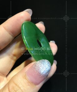 Mặt Dây Đồng Điếu Ngọc Bích Size Lớn (VNB-MD008-2)